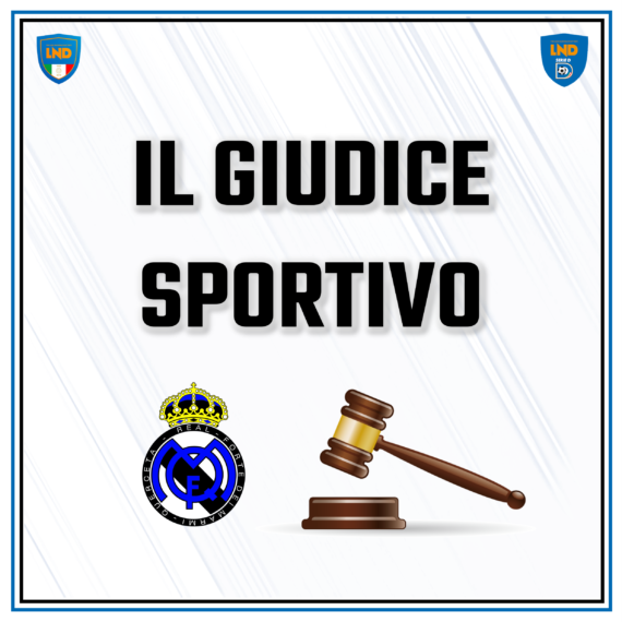 Giudice Sportivo Giornata 24 Girone E Campionato Serie D USD Real